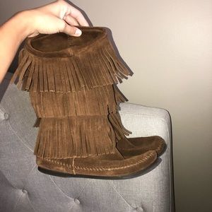 fringe boots🌟🌟🌟